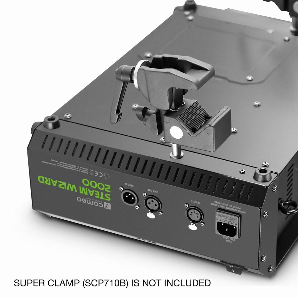 Cameo STEAM WIZARD 2000 Nebelmaschine mit RGBA-LEDs
