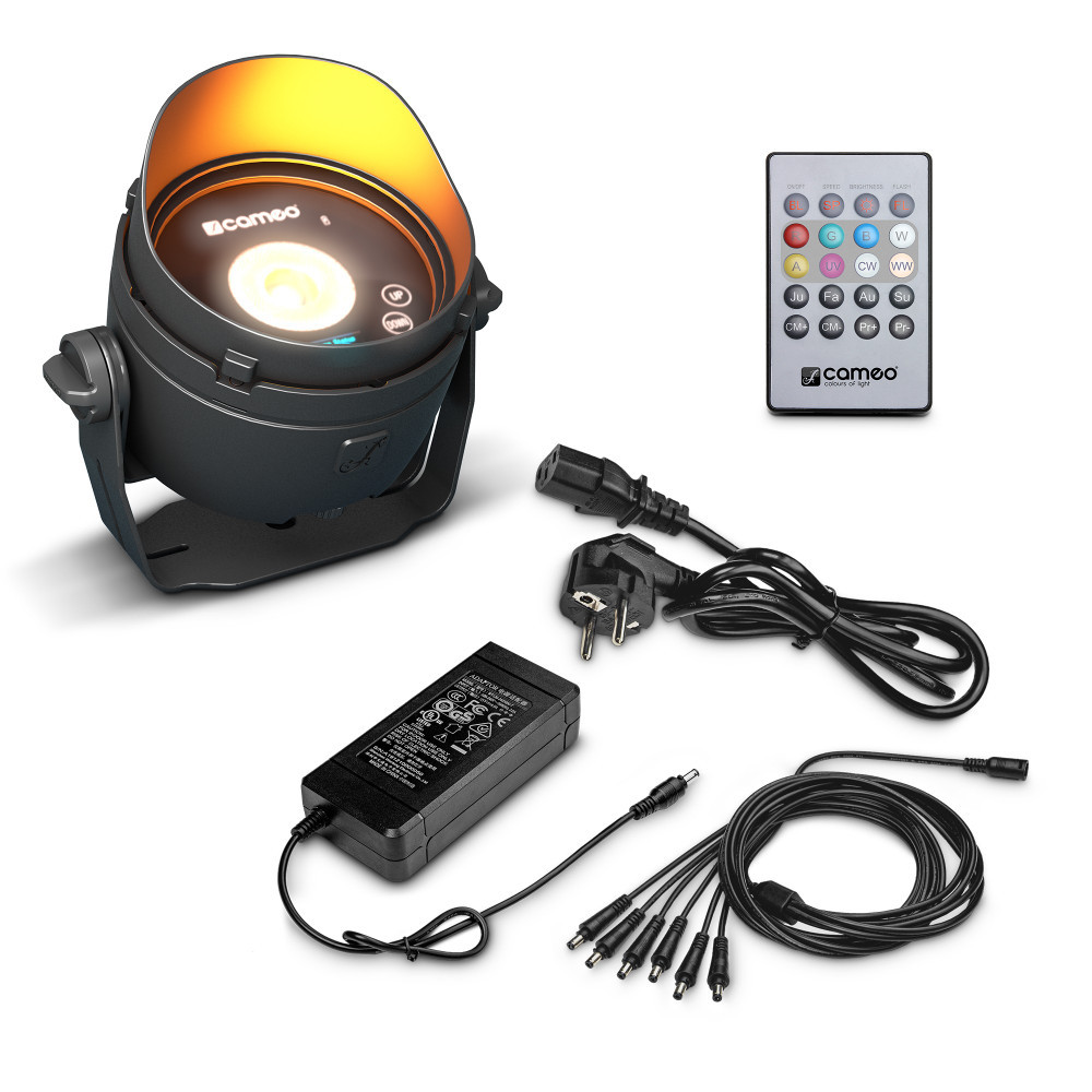 Cameo DROP B1 Set Akkubetriebenes Outdoor Mini Uplight inkl. Netzteil