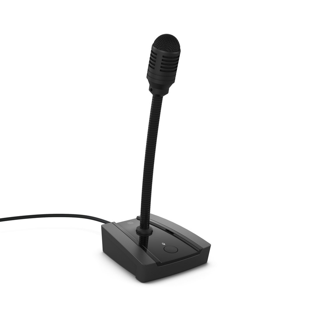 LD Systems PAM Paging Tischmikrofon mit Schwanenhals