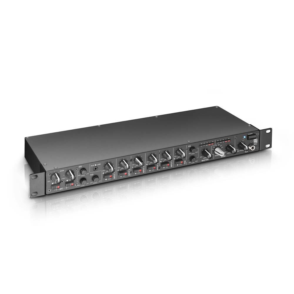 LD Systems ZONE 622 19" 2-Zonen Mixer 1HE