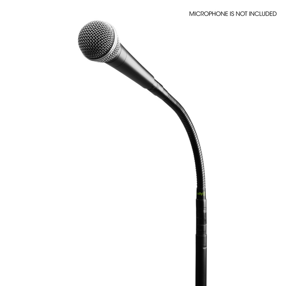 Gravity  MS 23 XLR B  Mikrofonständer mit XLR-Anschluss und Schwanenhals