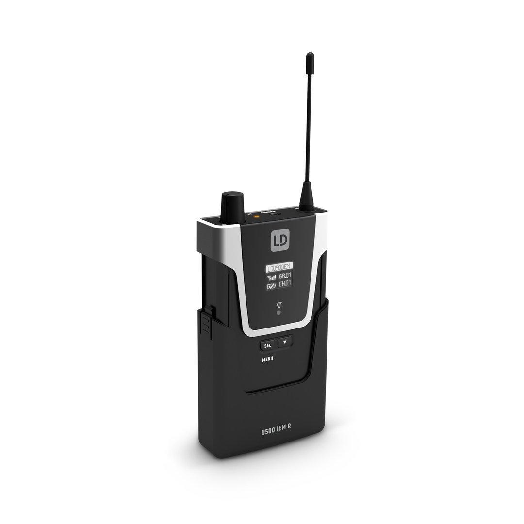 LD Systems U508 IEM BUNDLE In-Ear Monitoring-System mit 2 x Bodypack - 863 - 865 MHz + 823 - 832 MHz