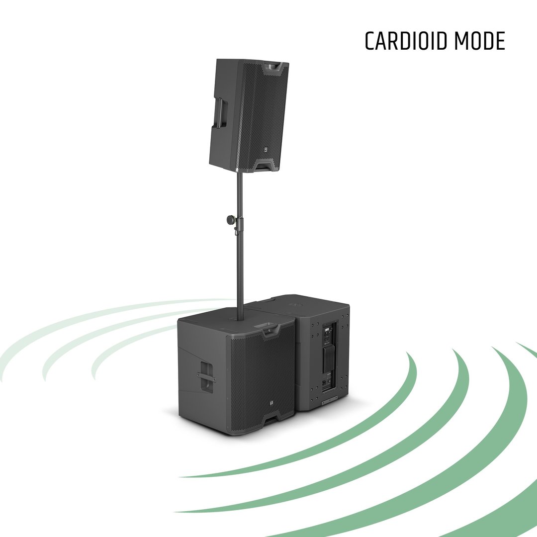 LD Systems ICOA SUB 18 A  Aktiver 18" Bassreflex PA Subwoofer