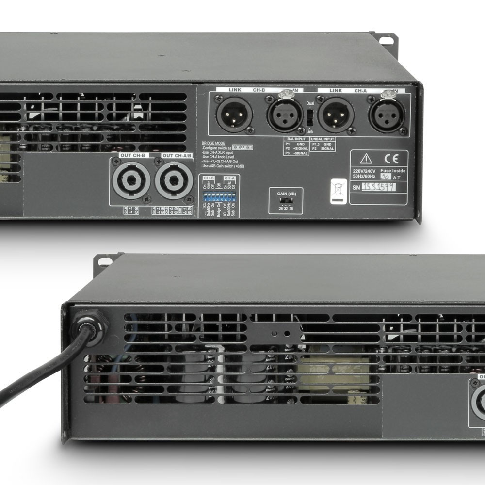 Ram Audio S 1500 PA Endstufe 2 x 880 W 2 Ohm