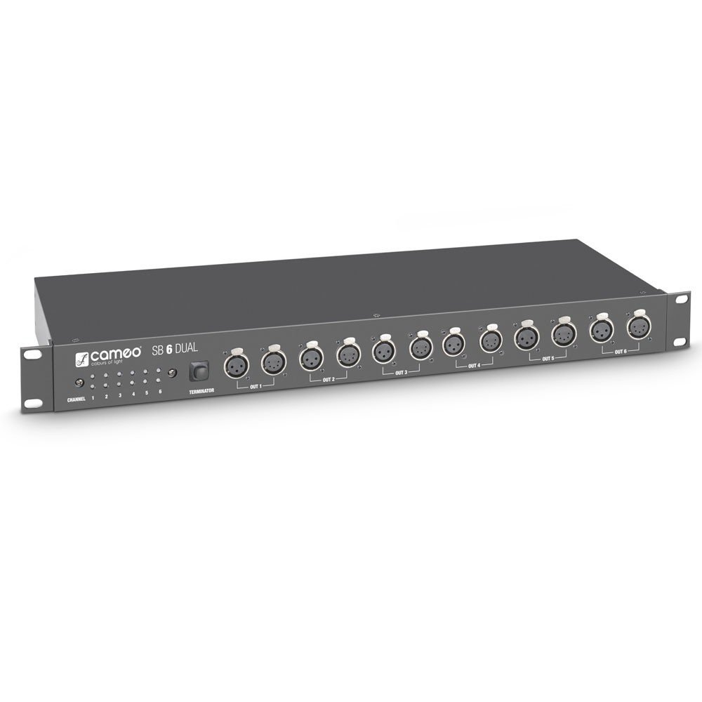 Cameo SB 6 DUAL 6-Kanal DMX Splitter