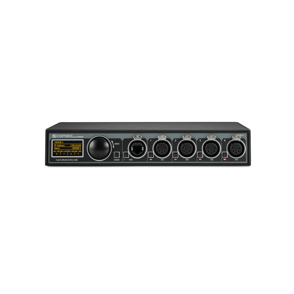 Cameo XNODE 4 4-Port DMX Ethernet Node