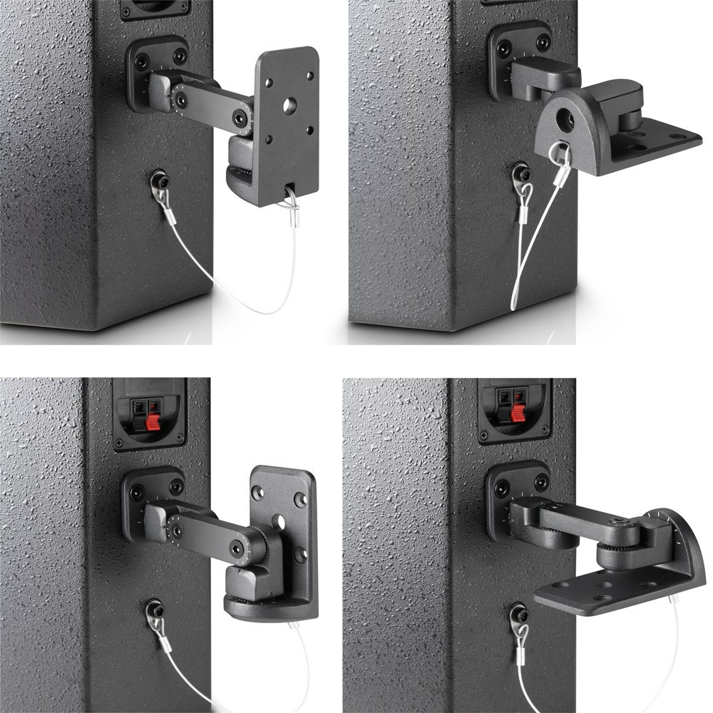 LD Systems SAT WMB 10 B Wandhalterung für Boxen schwarz