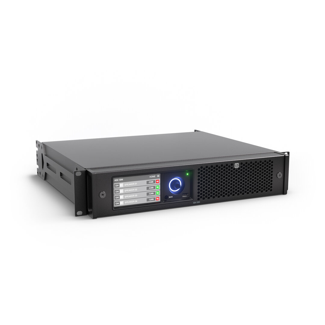 LD Systems ADA 12K4 4-Kanal Verstärker mit DSP & DANTE™