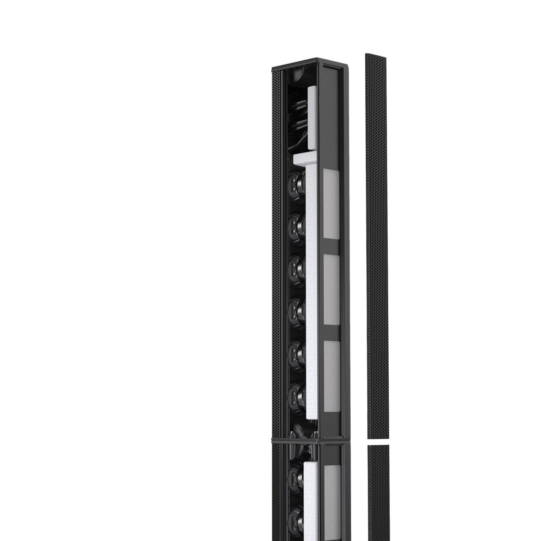 LD Systems MAUI 28 G3 Kompaktes Cardioid Säulen PA System, Schwarz