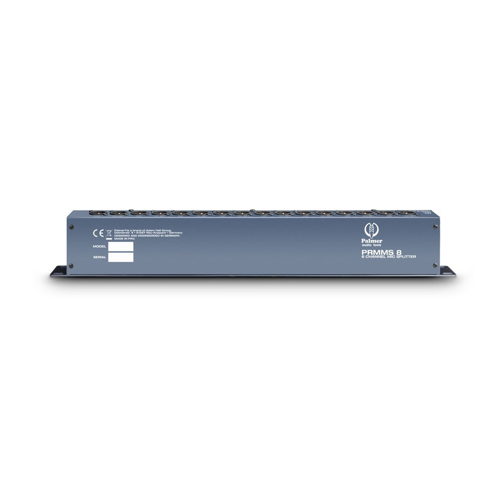 Palmer RMMS 8 8-Kanal Mikrofon-Splitter