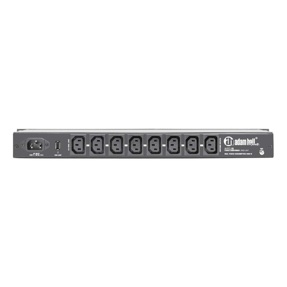 Adam Hall 19" Parts PCL 10 Power Conditioner mit Rack-Beleuchtung