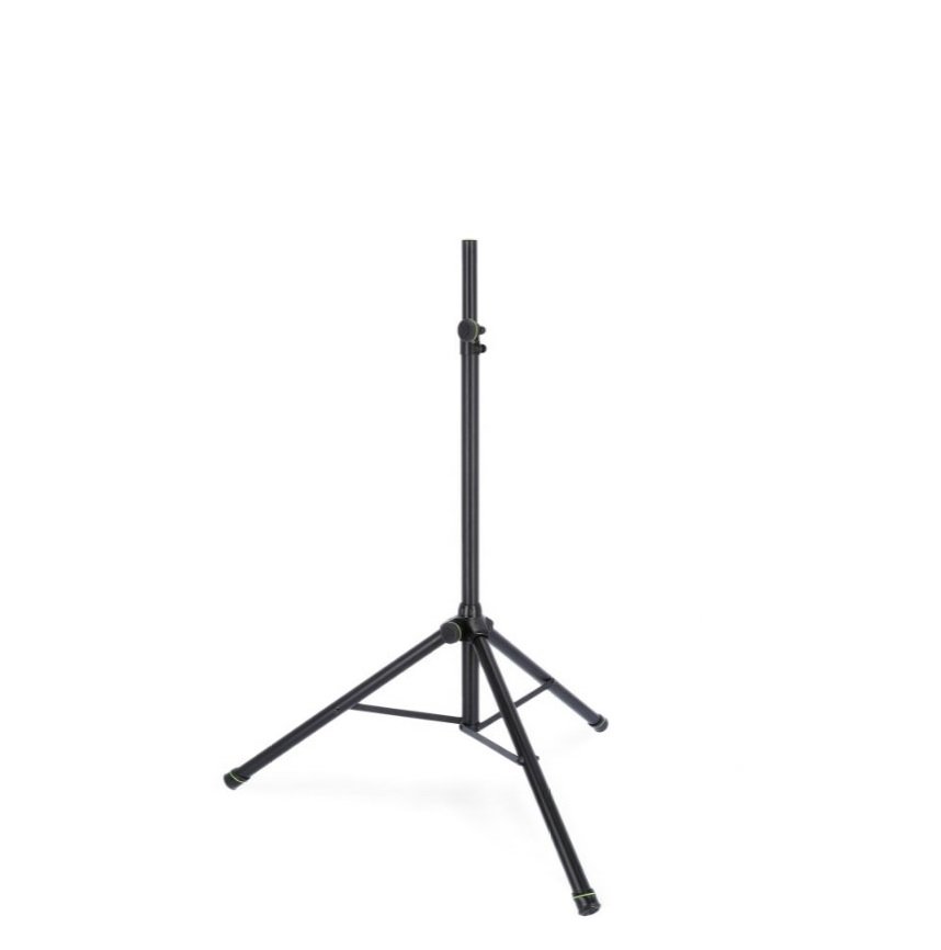 Gravity SP 5211 GS B Lautsprecherständer mit Gasdruckfeder 35 mm, Aluminium Schwarz