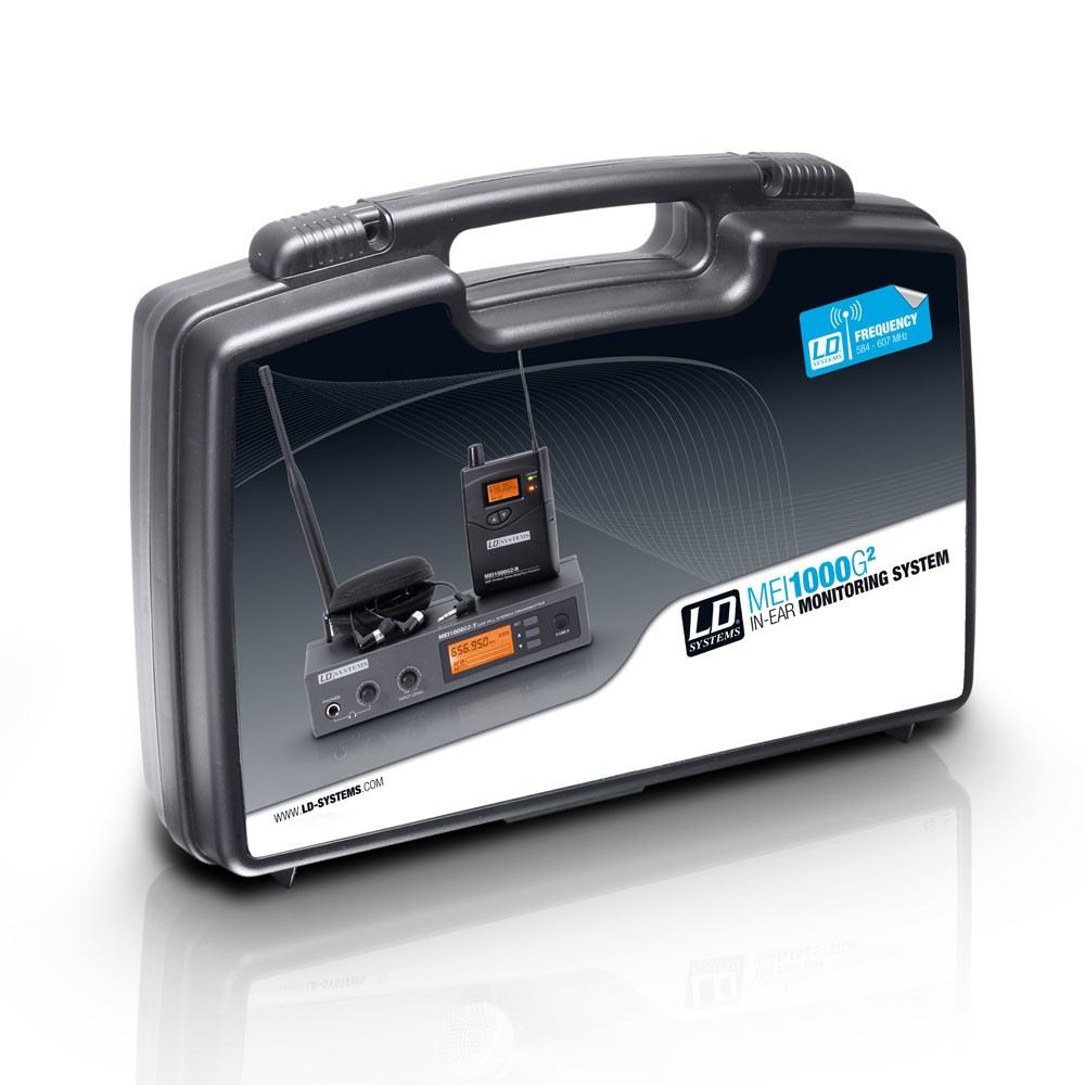 LD Systems MEI 1000 G2 B 6 In-Ear Monitoring System drahtlos