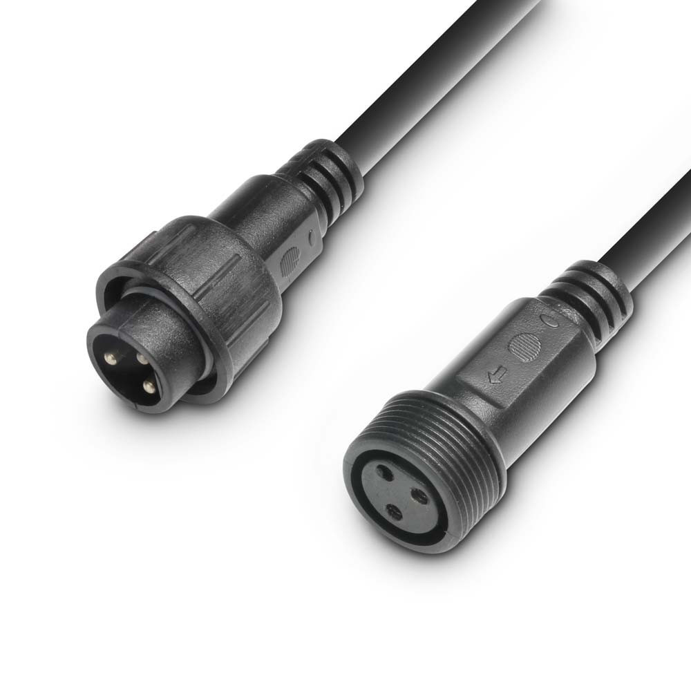 Cameo P EX 003 Strom Verlängerungskabel IP65 3 m