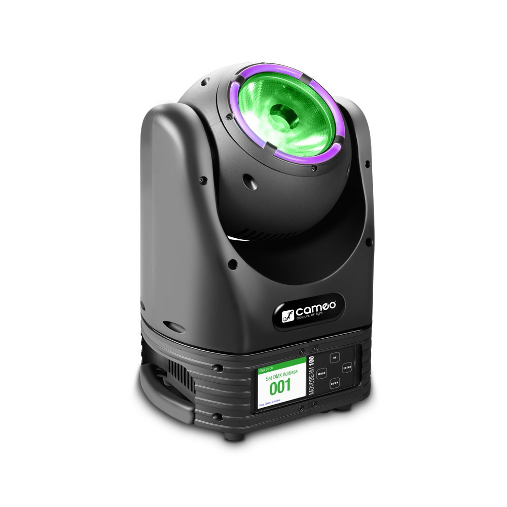 Cameo MOVO BEAM 100 Beam Moving Head mit LED-Ring