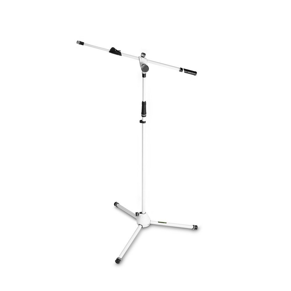 Gravity MS 4322 W Mikrofonständer mit Dreibein-Klappfuß Weiß