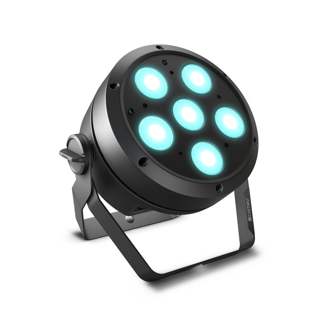 24 Stück Cameo ROOT PAR 6 inkl. IR-Fernbedienung mit Case