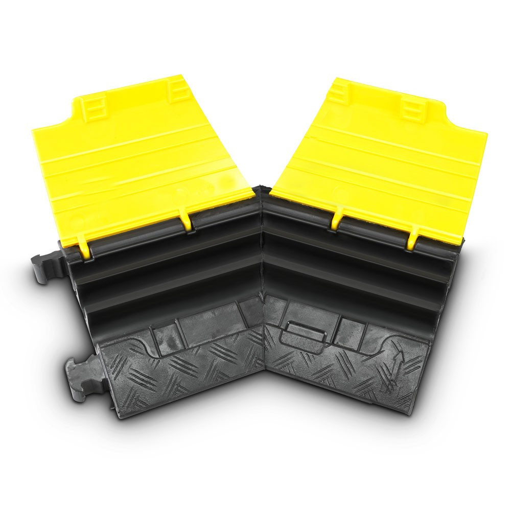 Defender MINI L 45° Biegung links für 85200 Kabelbrücke 3 Kanäle
