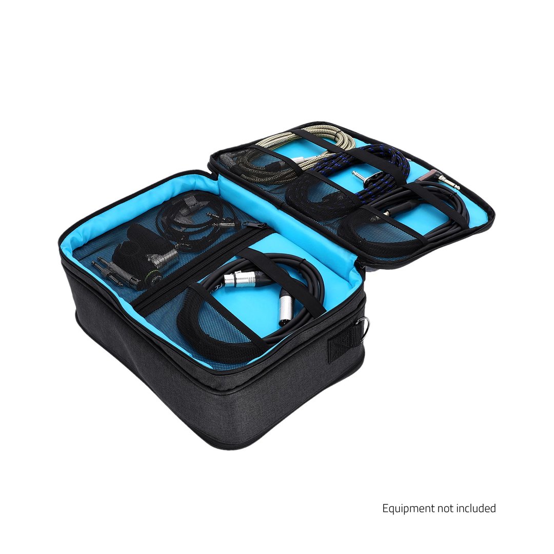 Adam Hall Cables ORGAFLEX Cable Bag M Gepolsterte Organizer-Tasche für Kabel und Zubehör, Größe M 17