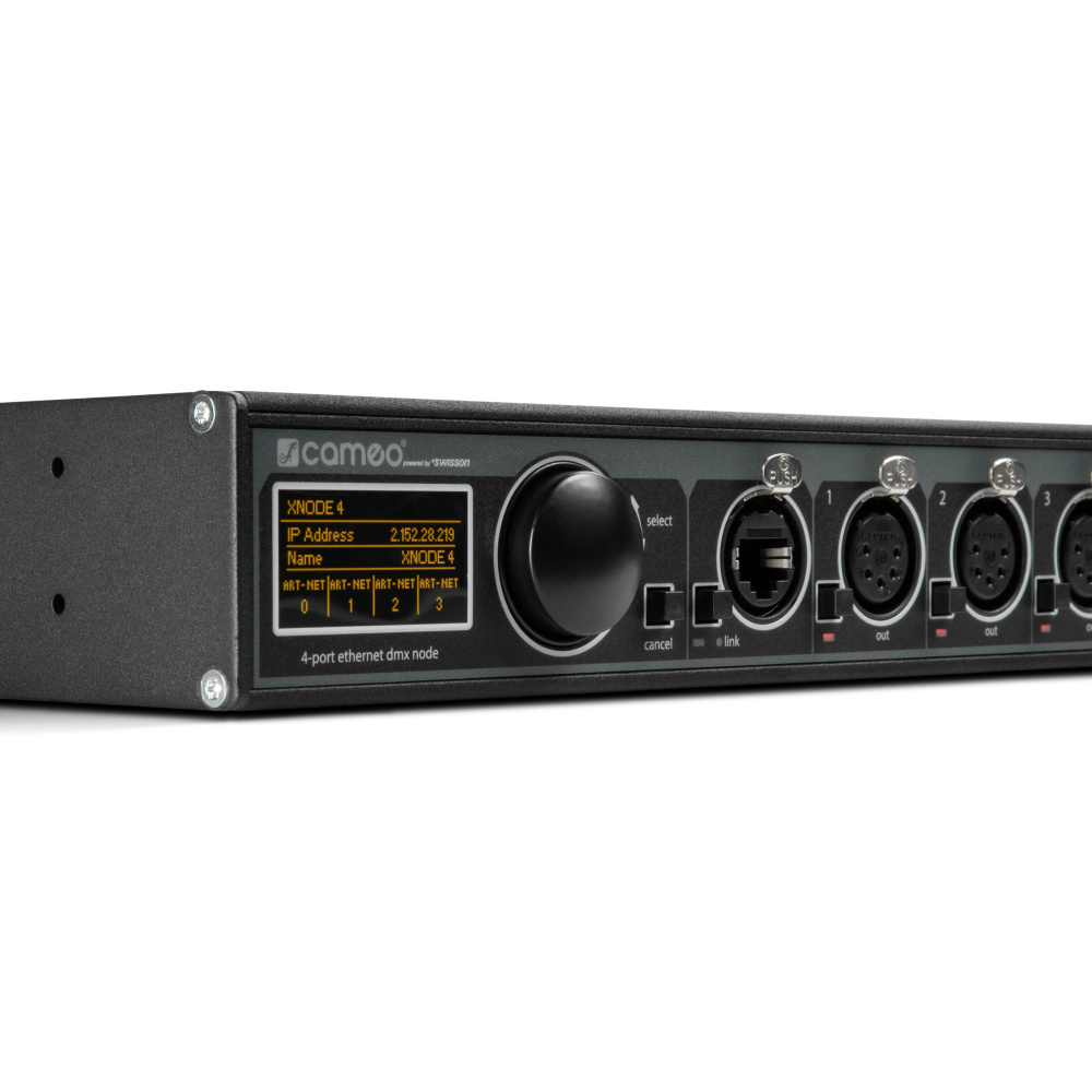 Cameo XNODE 4 4-Port DMX Ethernet Node