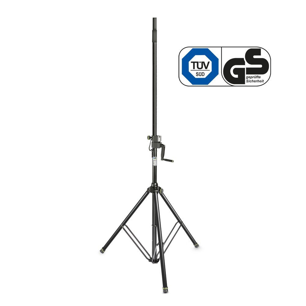 Gravity SP 4722 B Lautsprecher-Kurbelstativ