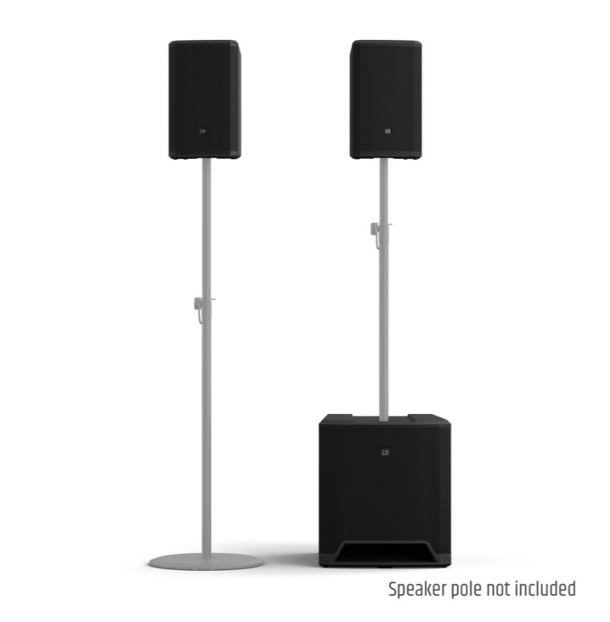 LD Systems DAVE 15 G4X Kompaktes 2.1 PA-System aktiv