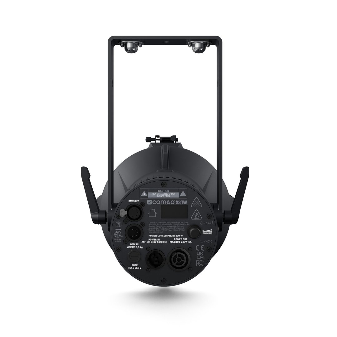 Cameo X3 TW Messelampe mit Tunable White-LEDs