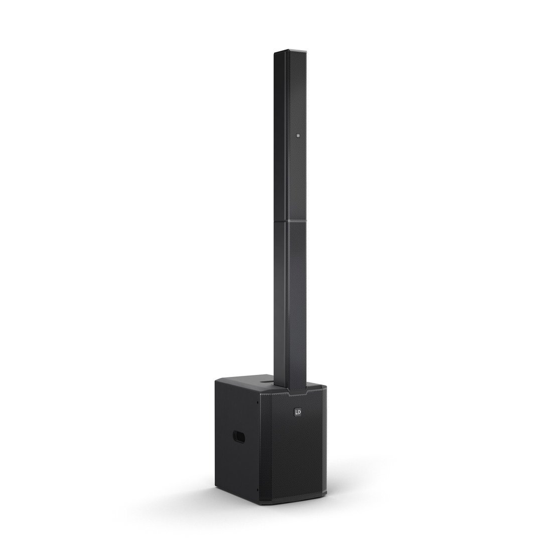 LD Systems MAUI 28 G3 Kompaktes Cardioid Säulen PA System, Schwarz