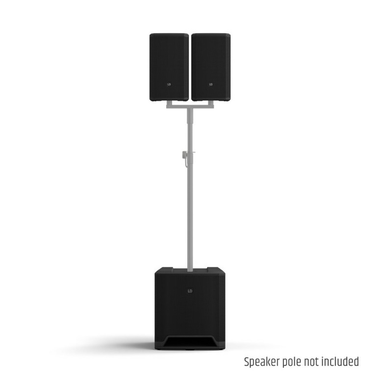LD Systems DAVE 12 G4X Kompaktes 2.1 PA-System aktiv