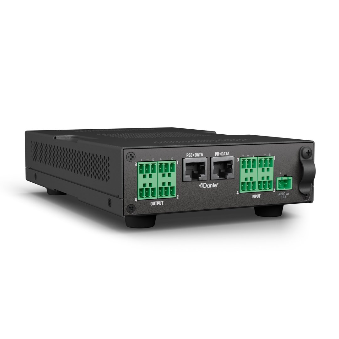 LD Systems DIO 44 4x4 Ein-/Ausgänge Dante-Interface
