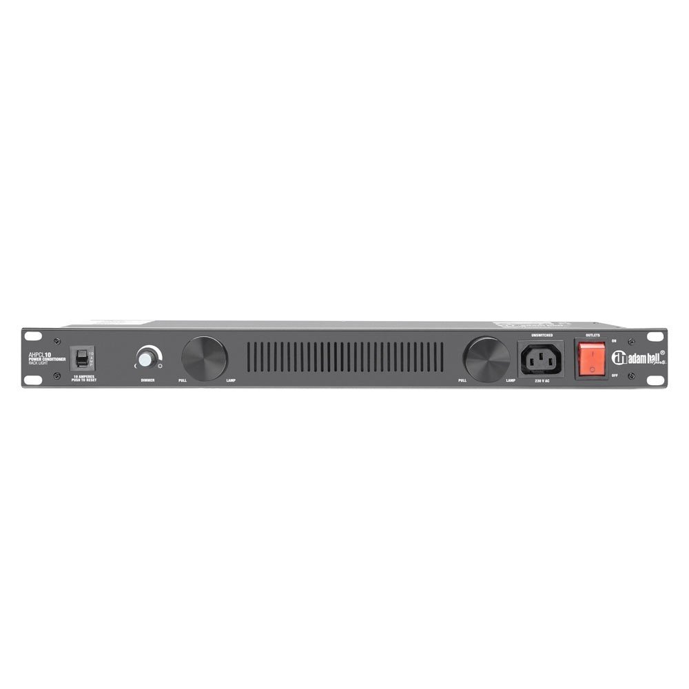 Adam Hall 19" Parts PCL 10 Power Conditioner mit Rack-Beleuchtung