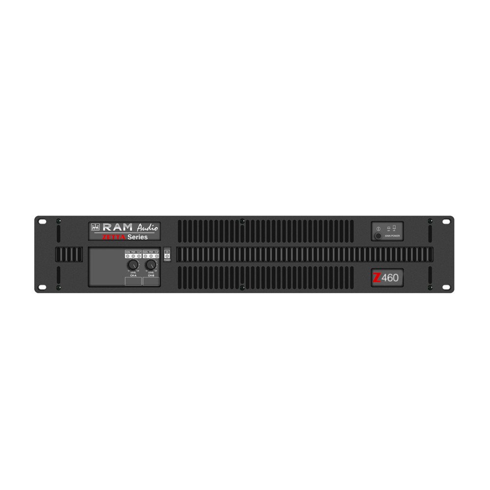 Ram Audio ZETTA 460 PA Endstufe 4 x 1450W 2 Ohm
