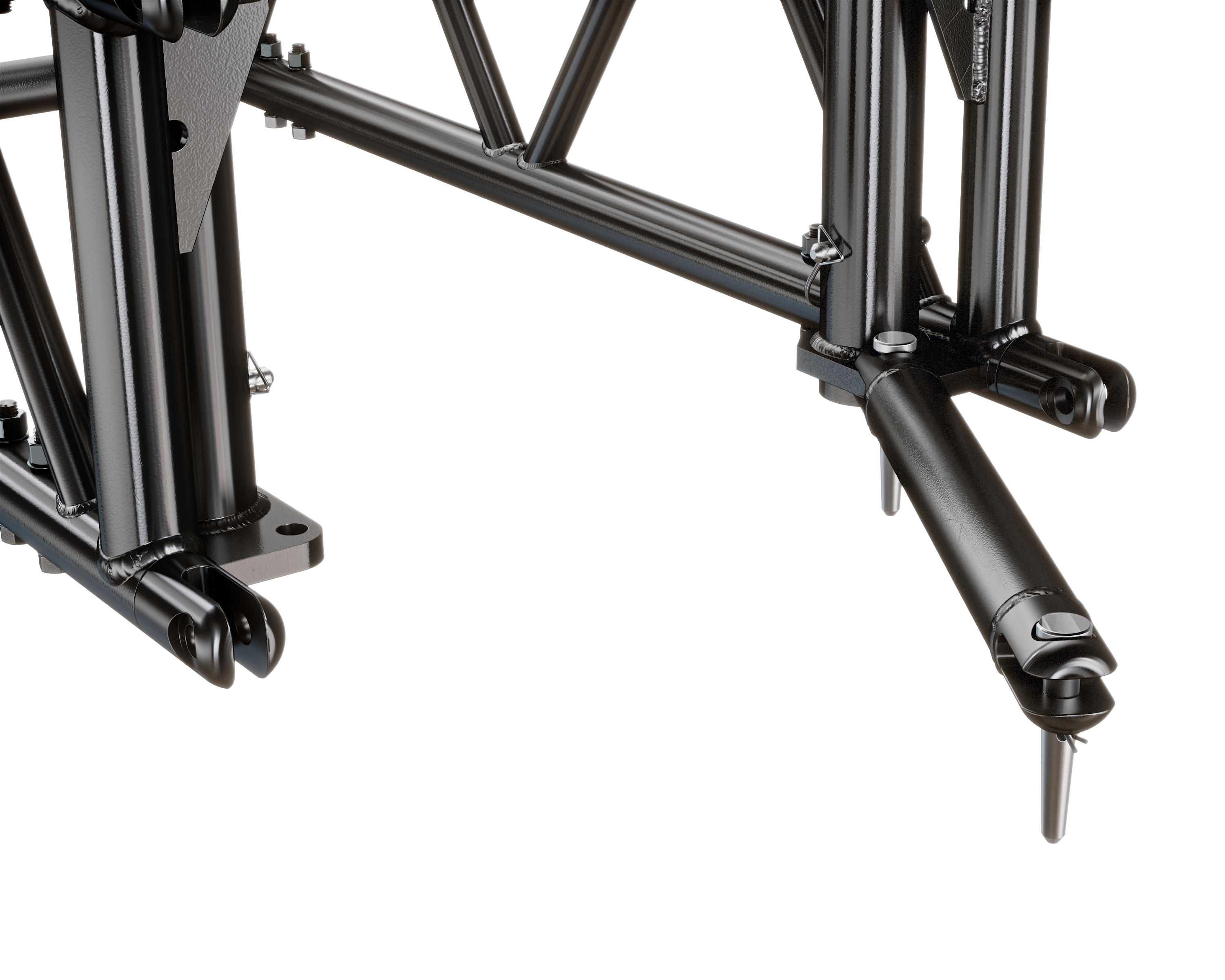 PreRig Truss 3000 stage black Set incl. Dolly
