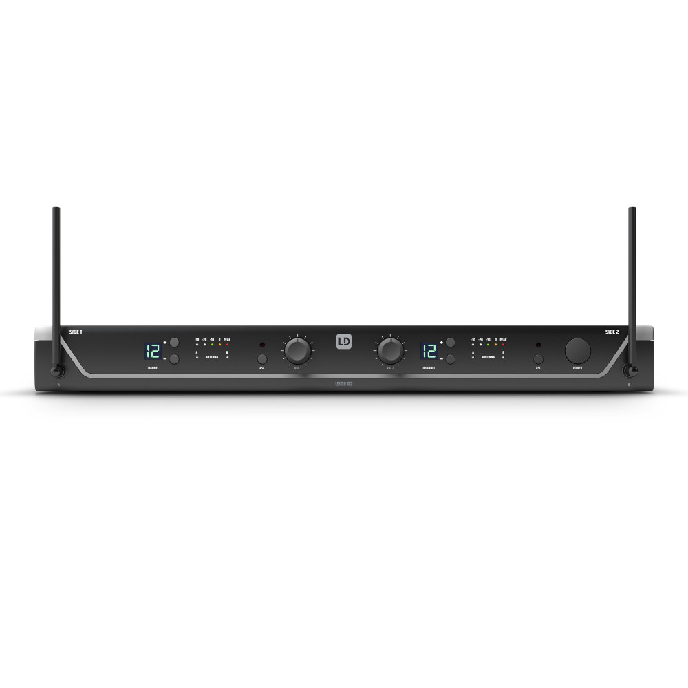 LD Systems U306 HHD 2 Dual - Funkmikrofon System mit 2 x Handmikrofon dynamisch