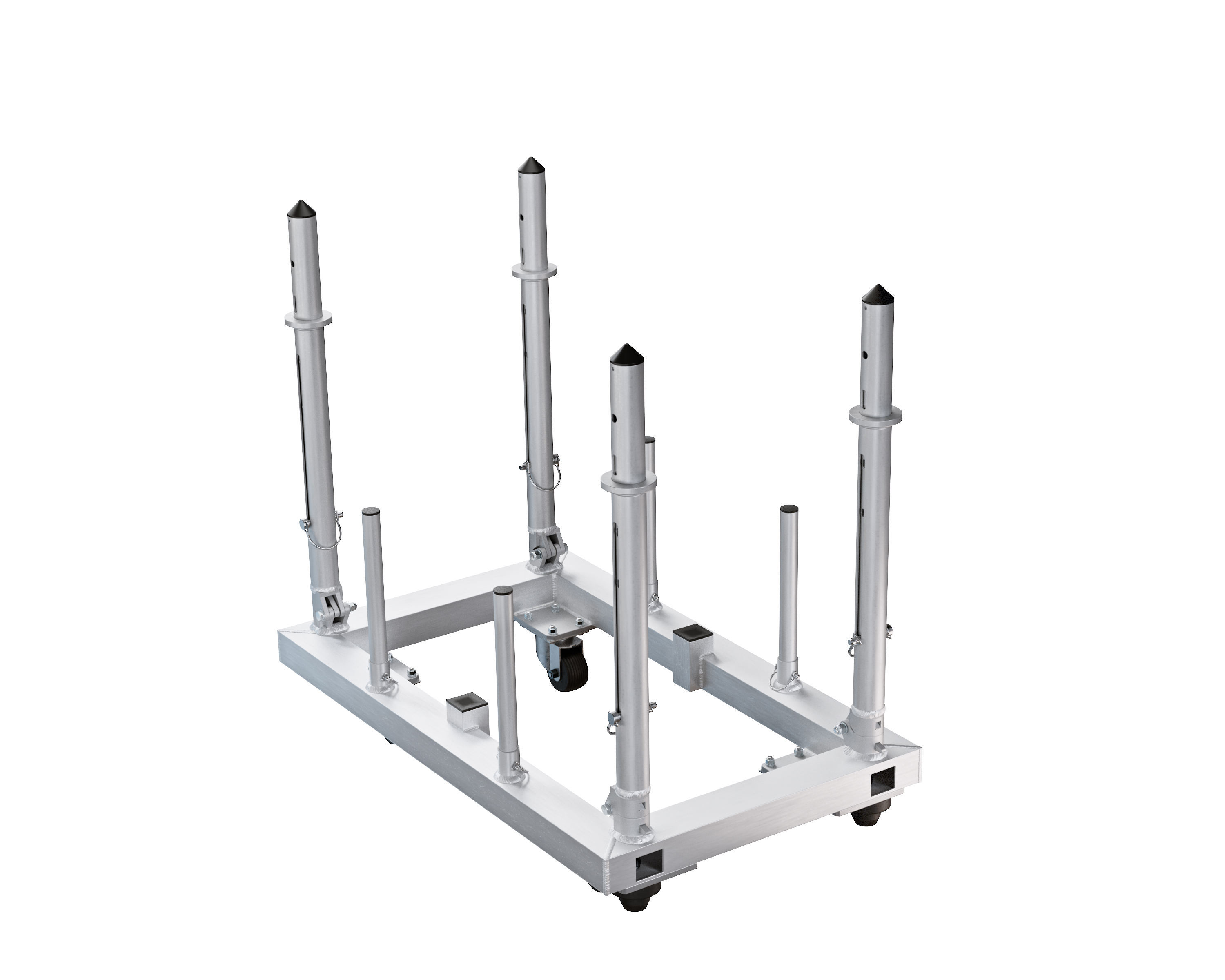 PreRig Truss 3000 stage black Set incl. Dolly