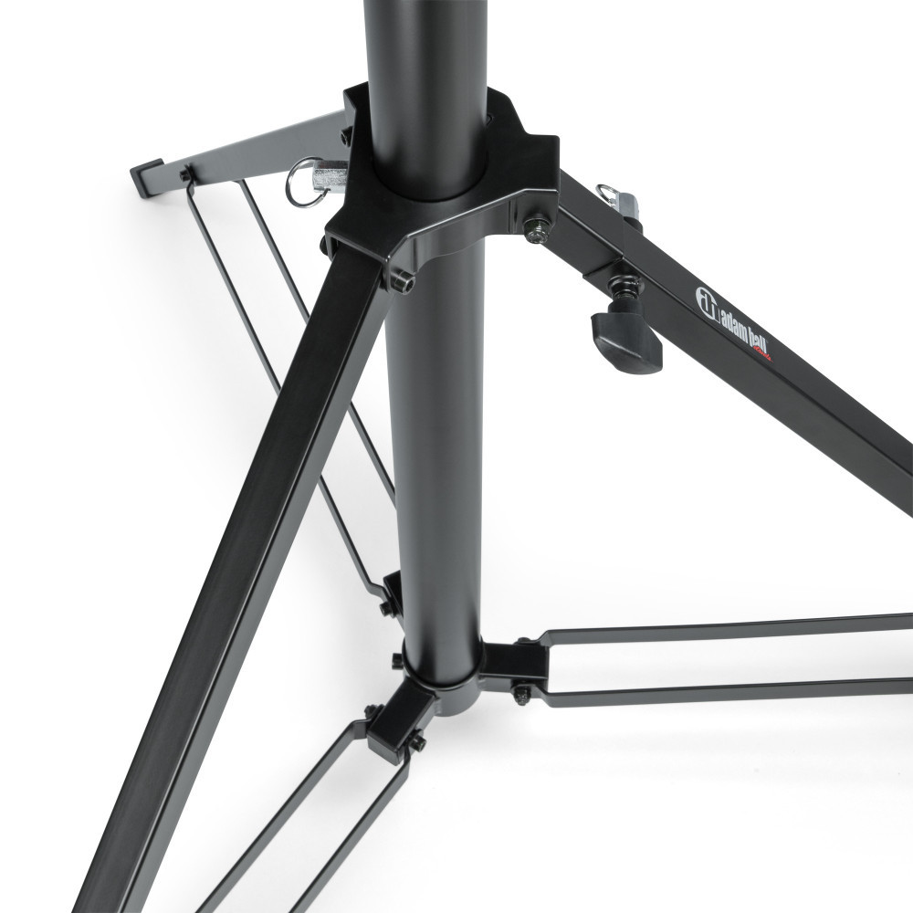 Adam Hall Stands SWU 400 T Wind up Kurbelstativ mit Traverse schwarz
