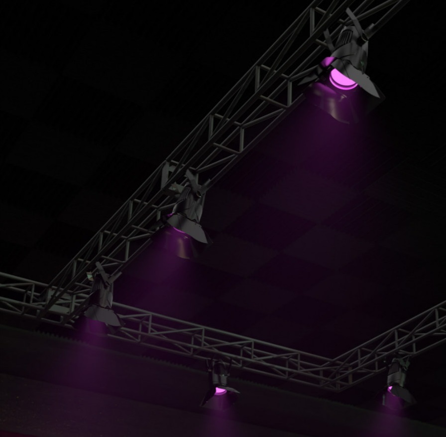Cameo LUXIS FC Full Colour LED PAR 200 W RGBALC