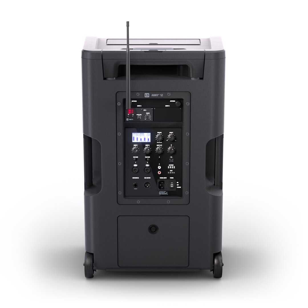 LD Systems ANNY 12 BPH B5 12" Mobiler Bluetooth PA-Lautsprecher mit Akkus
