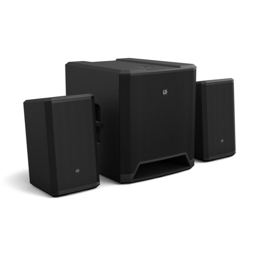 LD Systems DAVE 15 G4X Kompaktes 2.1 PA-System aktiv