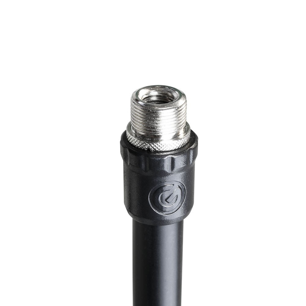Gravity MS 23 Mikrofonständer Gerade mit Tellerfuß, Schwarz