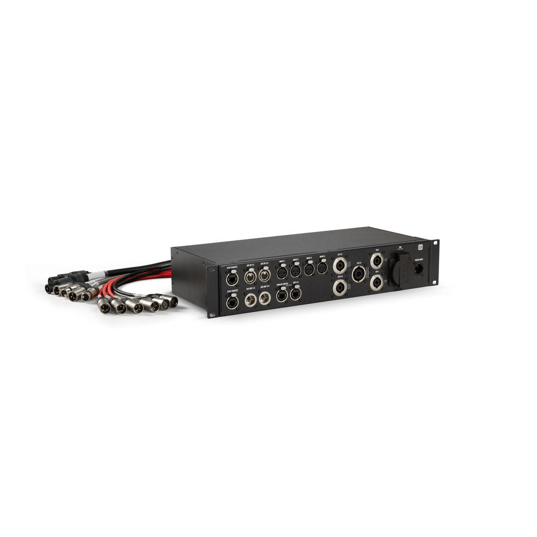 LD Systems ADA SPP 2HE, 19" Front-I/O Patchpanel
