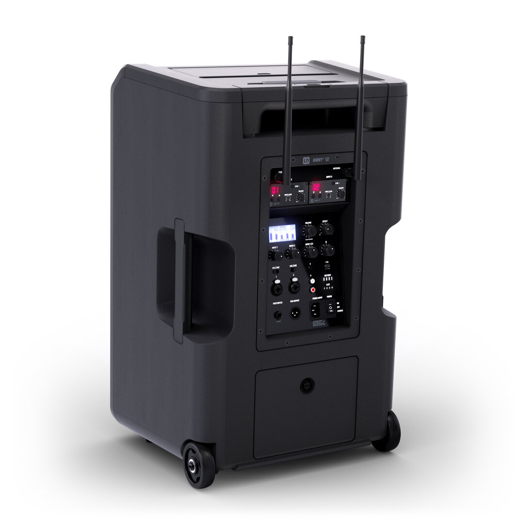 LD Systems ANNY 12 BPH2 B5 12" Mobiler Bluetooth PA-Lautsprecher mit Akkus