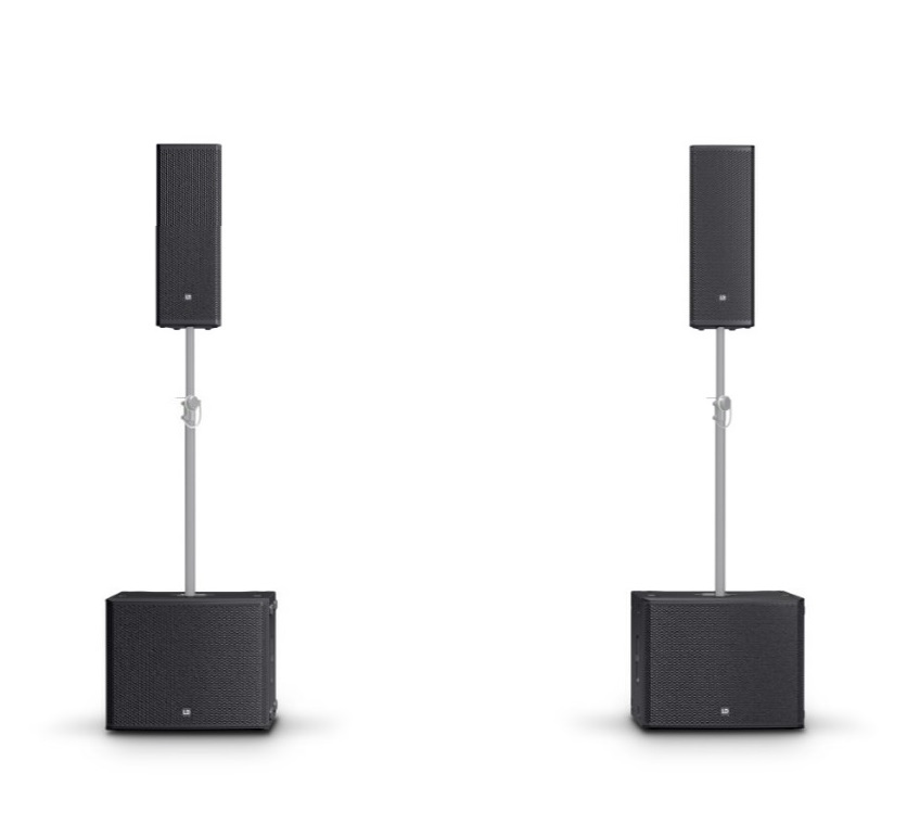 LD Systems STINGER G3 GALA SET A 2 x doppelte 8" Aktiv-PA-Lautsprecher + 2 x 18" Aktiv-Subwoofer