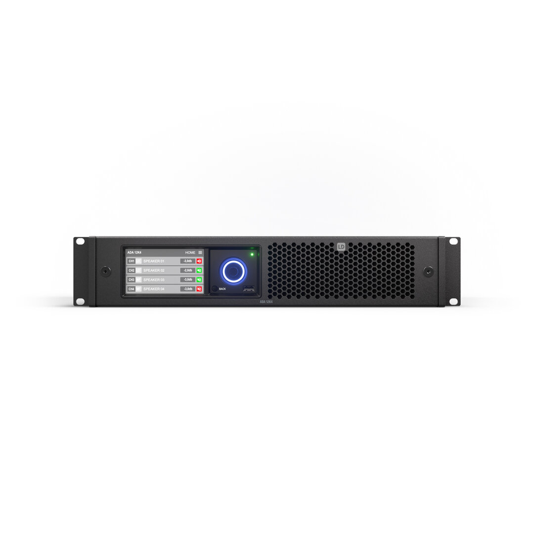 LD Systems ADA 12K4 4-Kanal Verstärker mit DSP & DANTE™