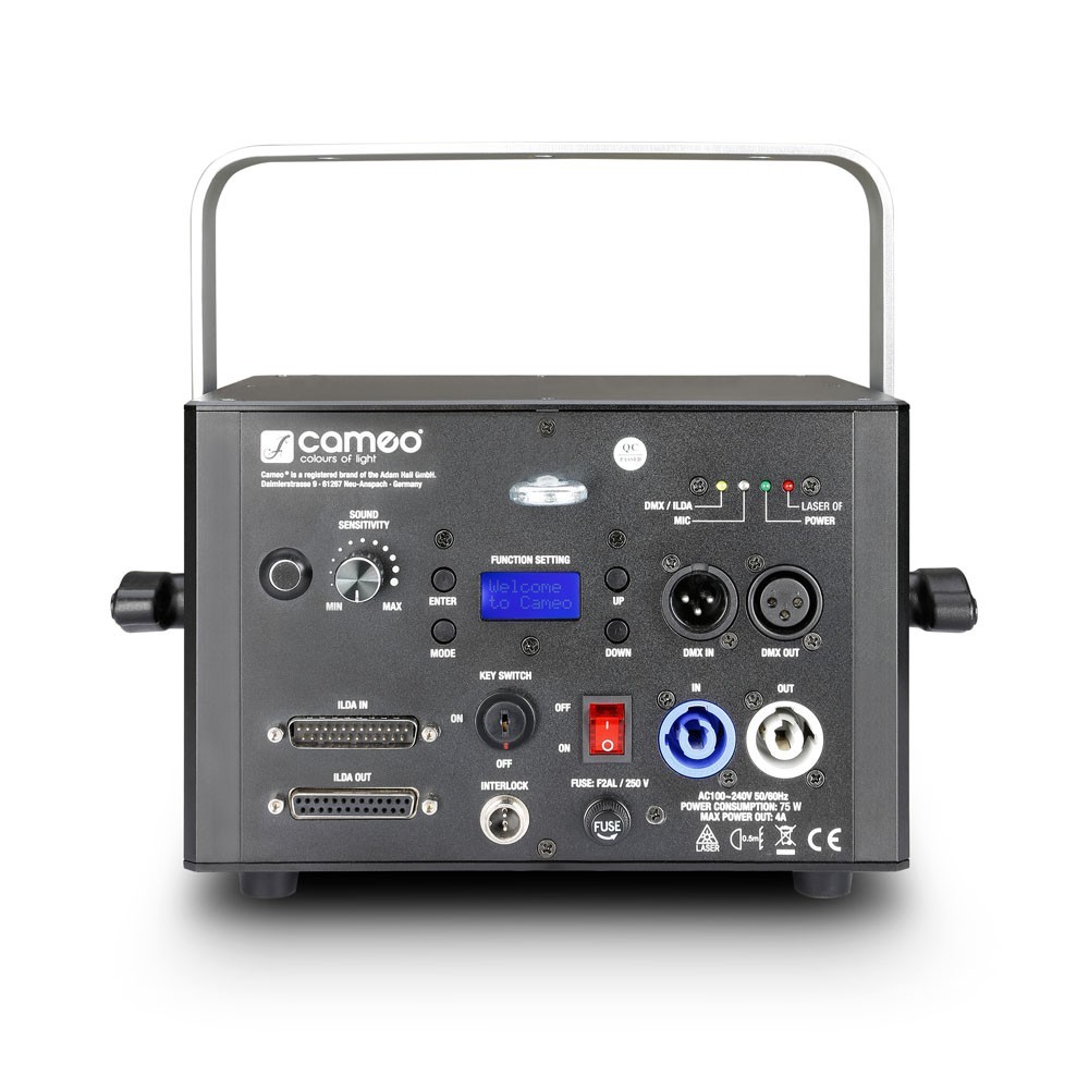 Cameo LUKE 700 RGB Professioneller 700mW RGB Show Laser