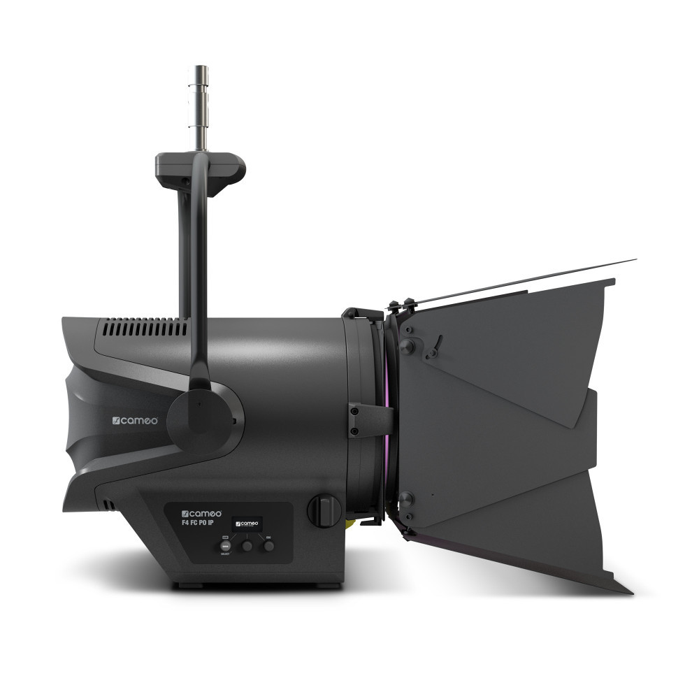 Cameo F4 FC PO IP Stangenbedienbares Outdoor-Fresnel-Spotlight mit RGBW-LED