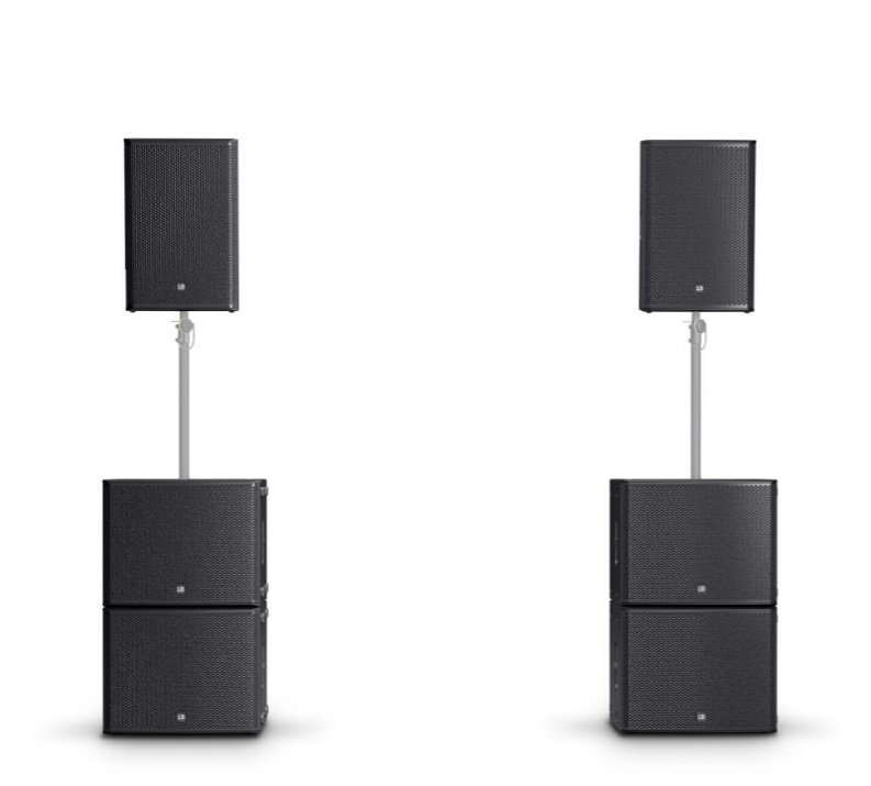 LD Systems STINGER G3 IMPACT SET A 2 x 15" Aktiv-PA-Lautsprecher + 4 x 18" Aktiv-Subwoofer