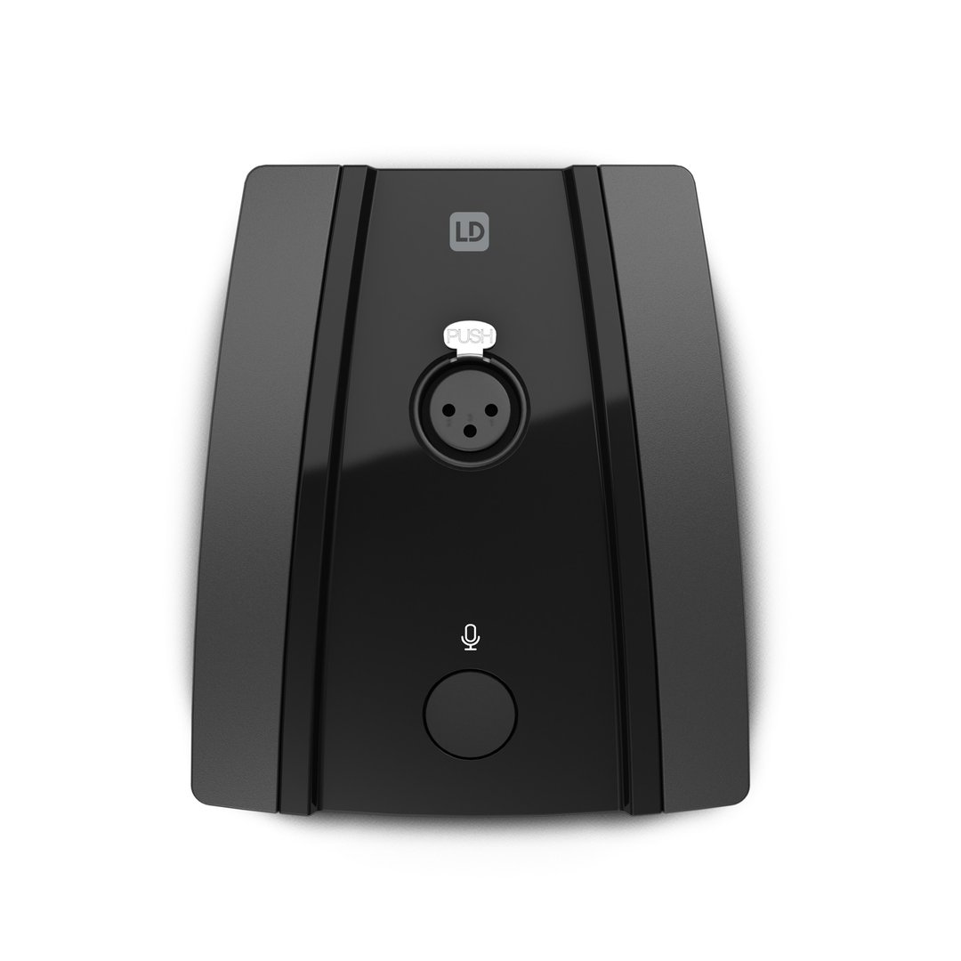 LD Systems MIBS Tischständer mit Schalter für Schwanenhalsmikrofone