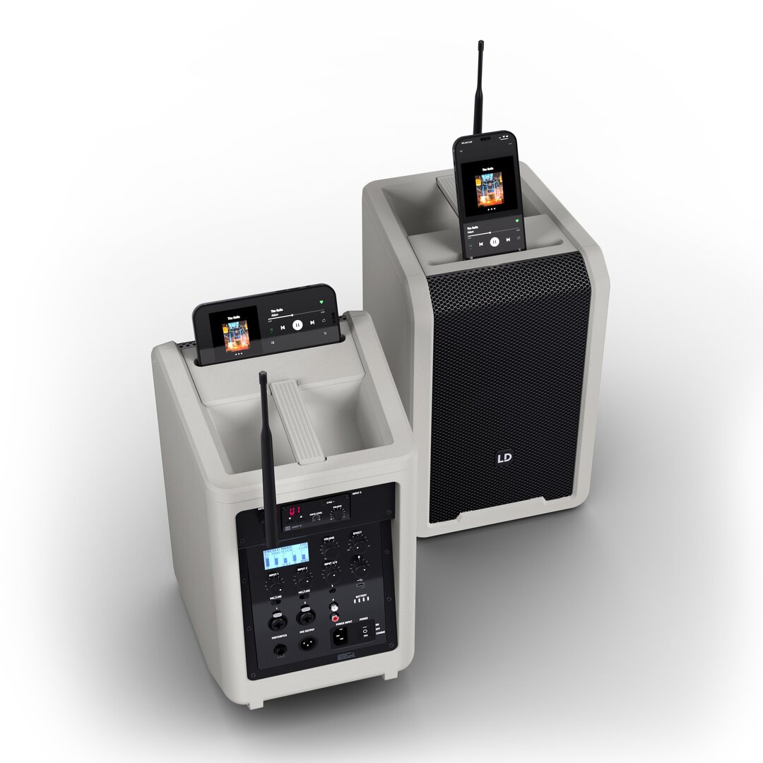 LD Systems ANNY 8 HHD B5 Tragbarer Bluetooth PA-Lautsprecher
