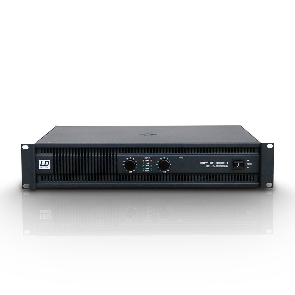 LD Systems DEEP2 2400 X PA Endstufe 2 x 1200 W 2 Ohm